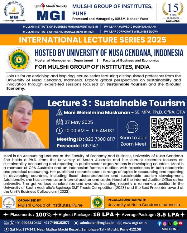 International Lecture Series - Lecture 3