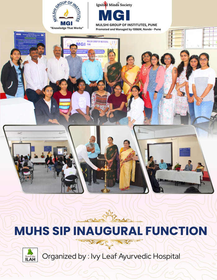 MUHS SIP Inaugural Function 
