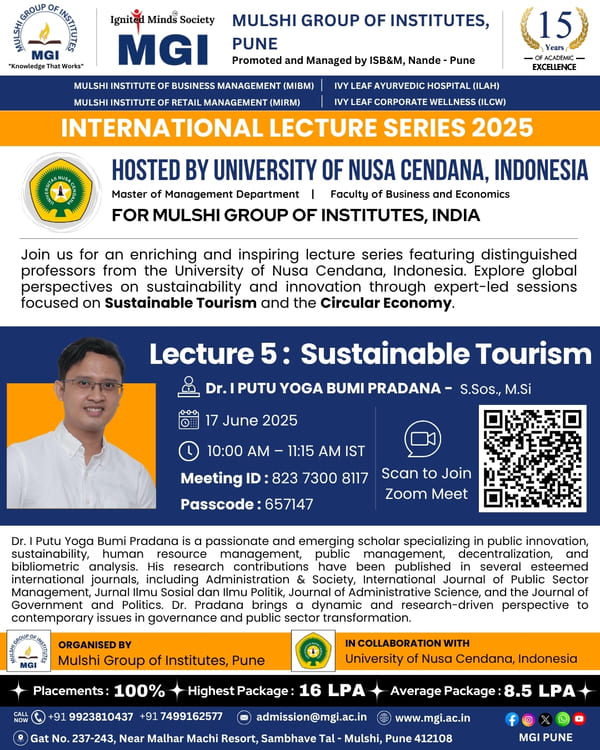 International Lecture Series - Lecture 5	
