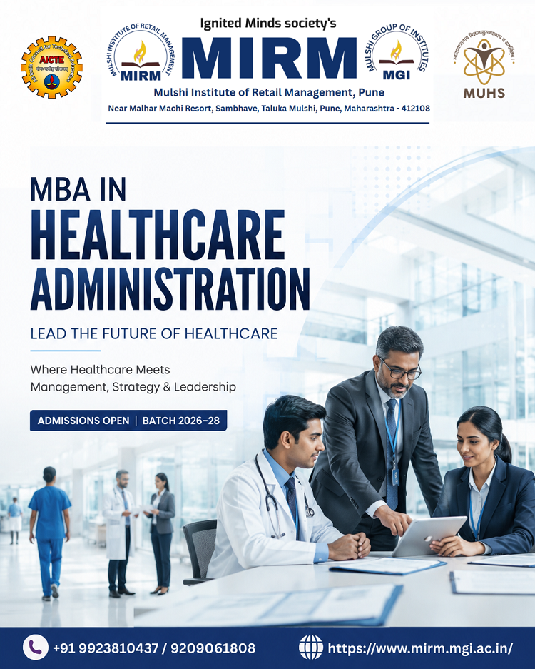 MBA Healthcare Administration Admission Open 2026–28