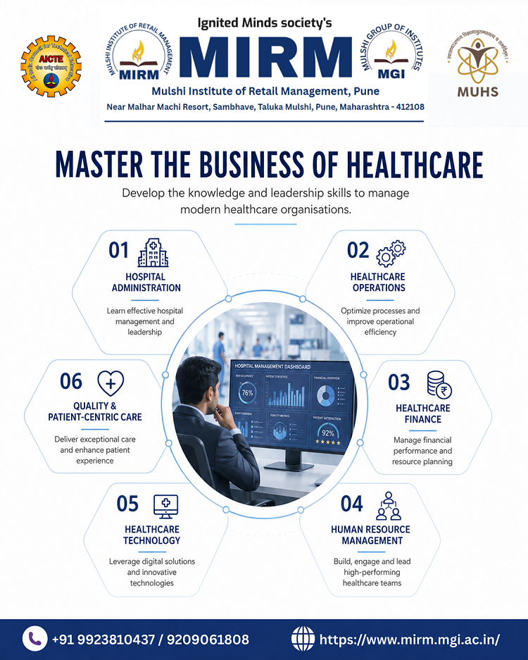 Master the Business of Healthcare : Key Learning Areas